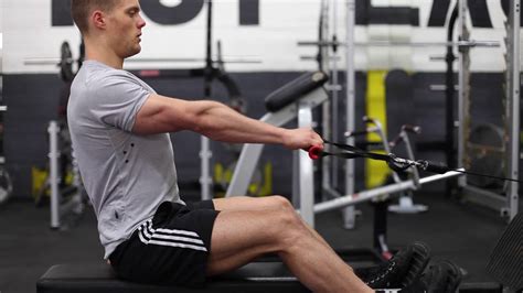 1. Single-arm cable seated row . While training both sides of your back and arms at the same time can be an advantage for some, it isn’t for others. Bilateral training can lead to left-to-right strength and developmental imbalances. If you’ve got one side stronger than the other, single-arm cable seated rows could be the answer. Steps: